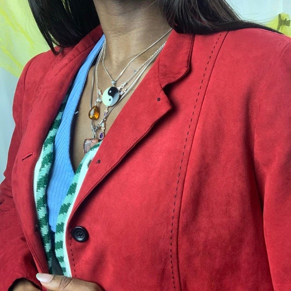 Red Blazer - Picture 3 of 4